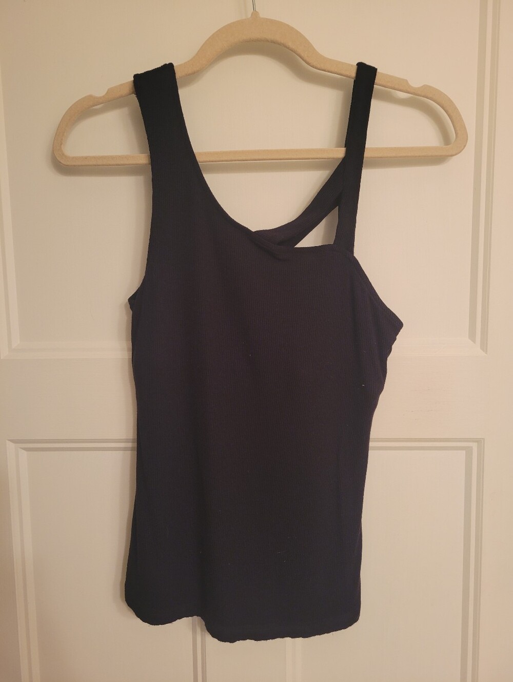 Assymetrical Black Tank